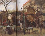 Terrace of a Cafe on Montmartre (nn04) Vincent Van Gogh